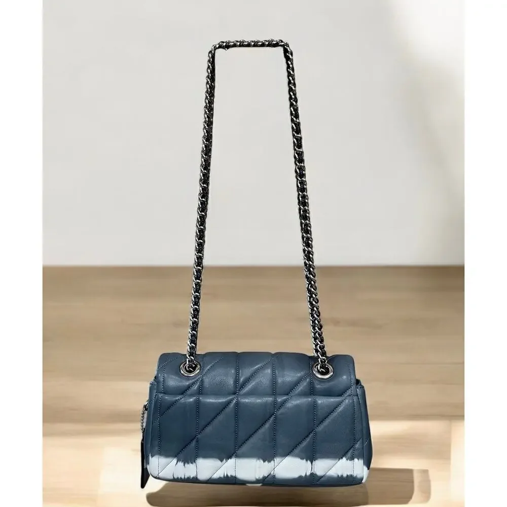 NWOT Coach CU080 Quilted Tie Dye Tabby 20 Bag